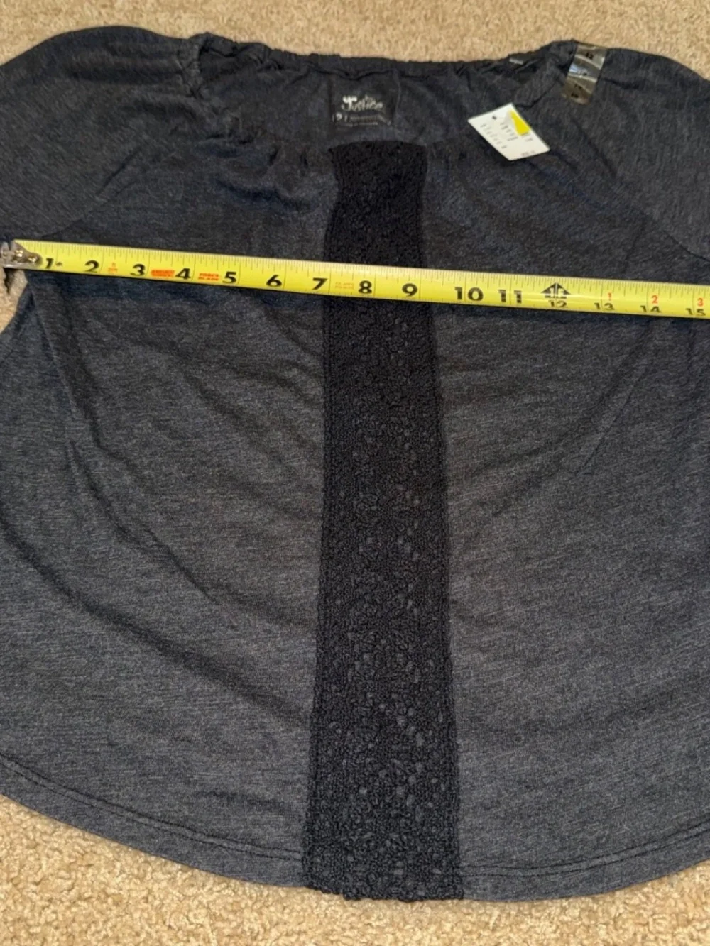 Justice nwt black